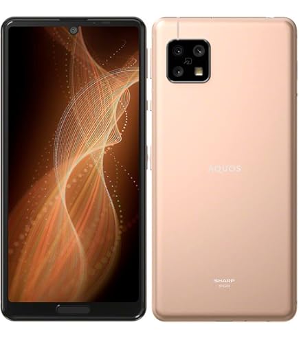 Amazon | SIMフリー docomo AQUOS sense5G SH-53A [オリーブシルバー